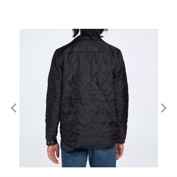 VANS Men's Reversible Jacket - Green/Black - Picture 7 of 10